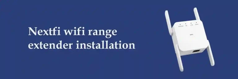 Nextfi wifi extender